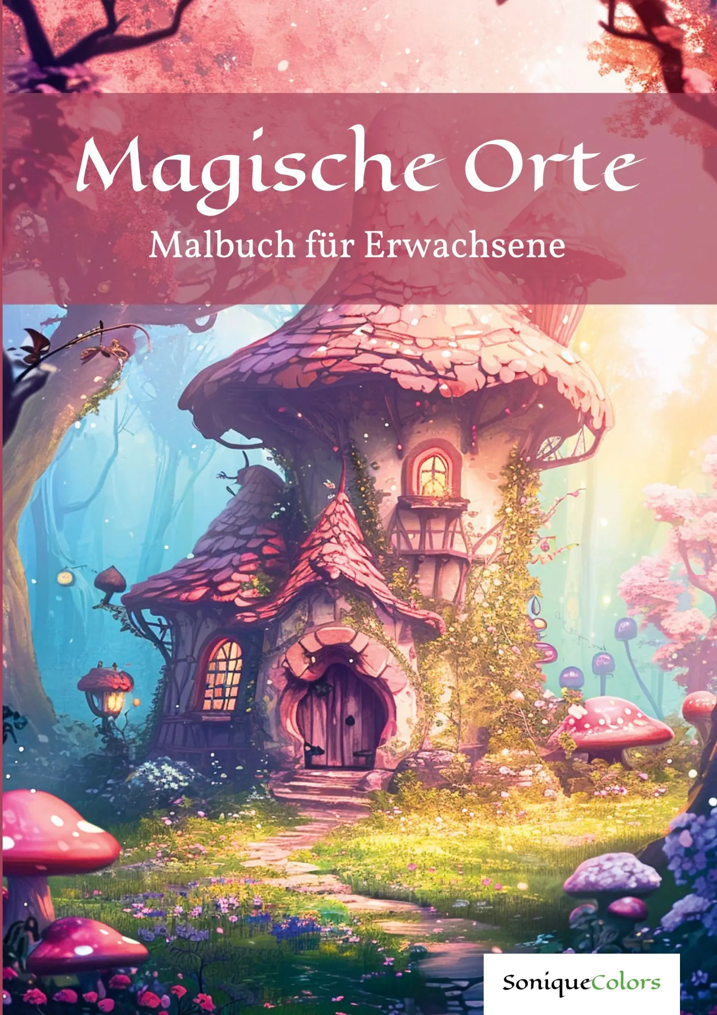 Cover: 9783819432811 | Magische Orte - Malbuch für Erwachsene | SoniqueColors | Taschenbuch