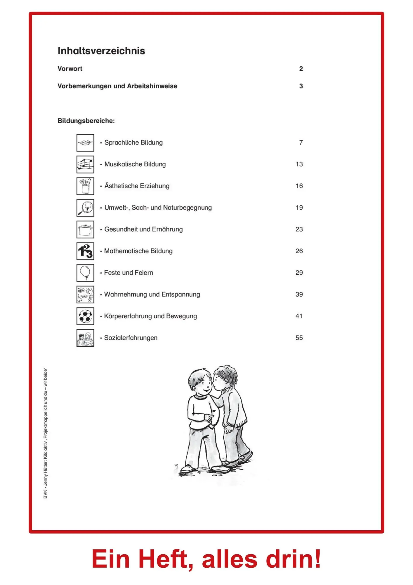 Bild: 9783867402811 | Kita aktiv - Projektmappe Ich und du - wir beide | Jenny Hütter | 2014