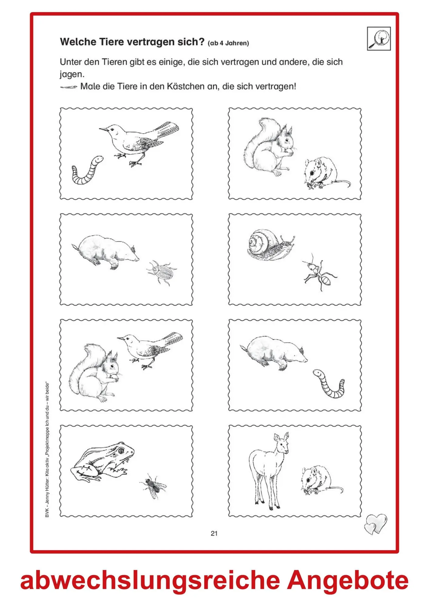 Bild: 9783867402811 | Kita aktiv - Projektmappe Ich und du - wir beide | Jenny Hütter | 2014