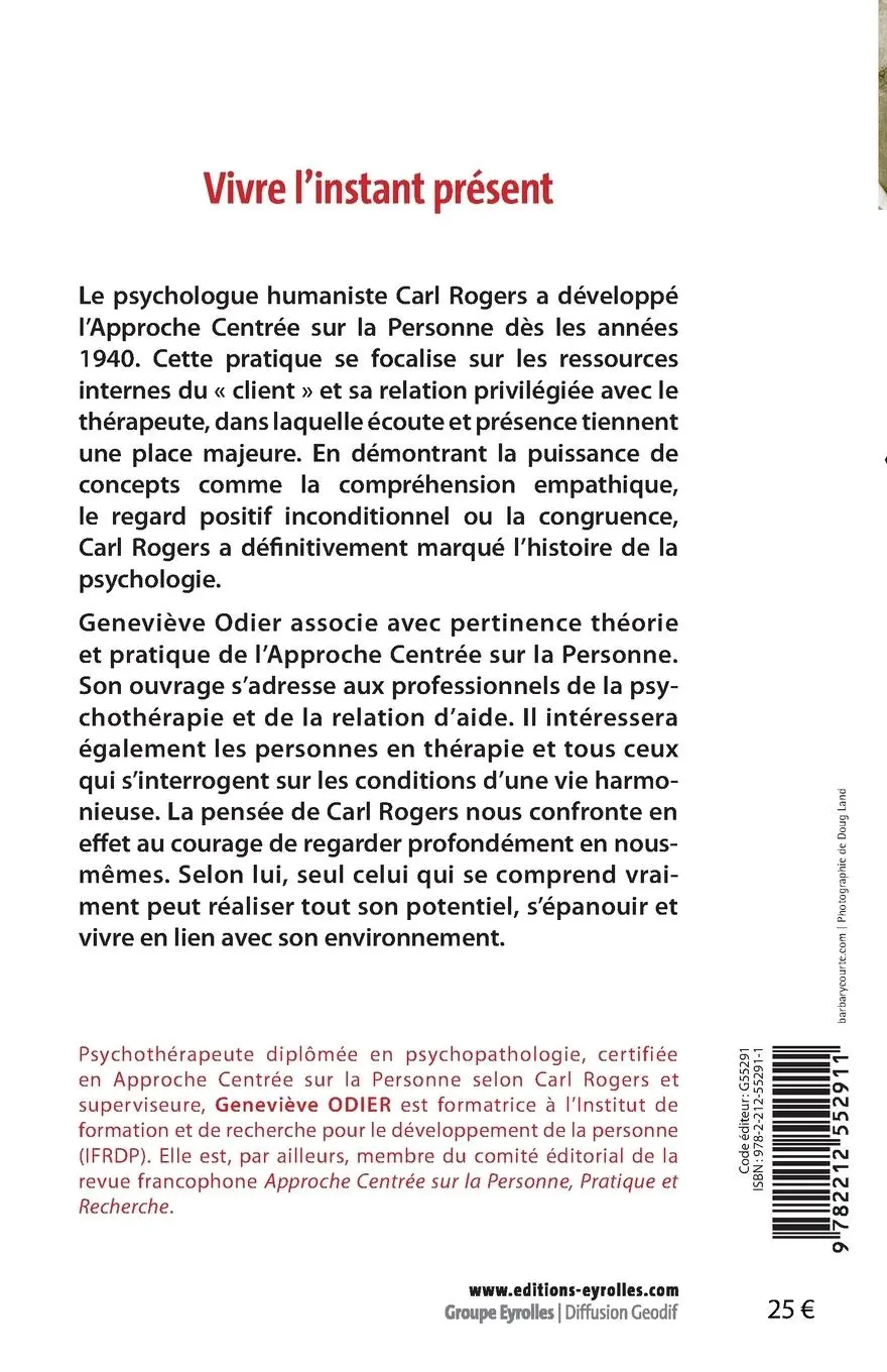 Rückseite: 9782212552911 | Carl Rogers, être vraiment soi-même: L'approche centrée sur la...