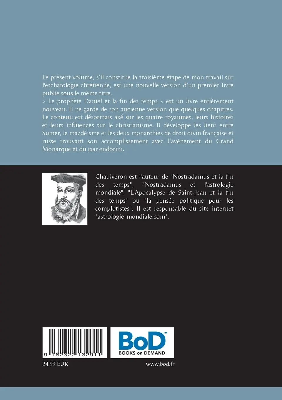 Rückseite: 9782322132911 | Le prophète Daniel et la fin des temps | Chaulveron | Taschenbuch