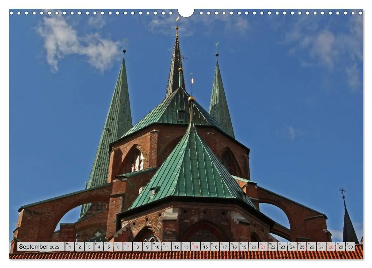 Bild: 9783435682911 | Hansestadt Lübeck (Wandkalender 2025 DIN A3 quer), CALVENDO...