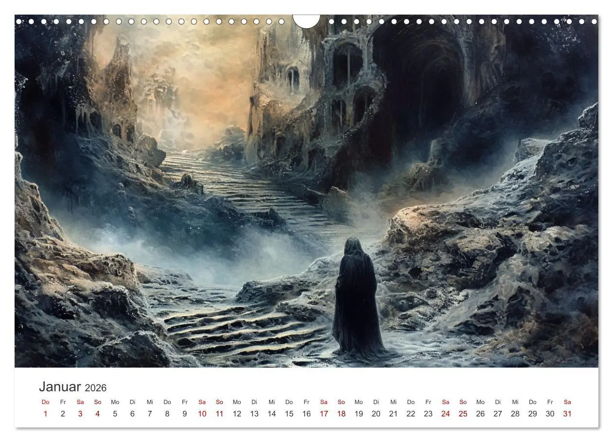 Bild: 9783457462911 | Das Reich der flüsternden Schatten (Wandkalender 2026 DIN A3 quer),...