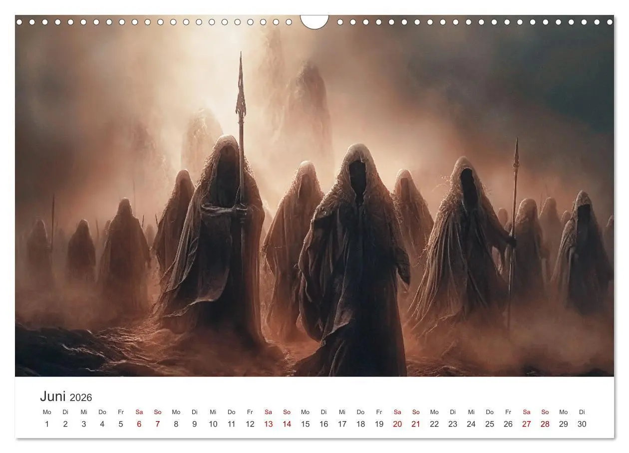 Bild: 9783457462911 | Das Reich der flüsternden Schatten (Wandkalender 2026 DIN A3 quer),...