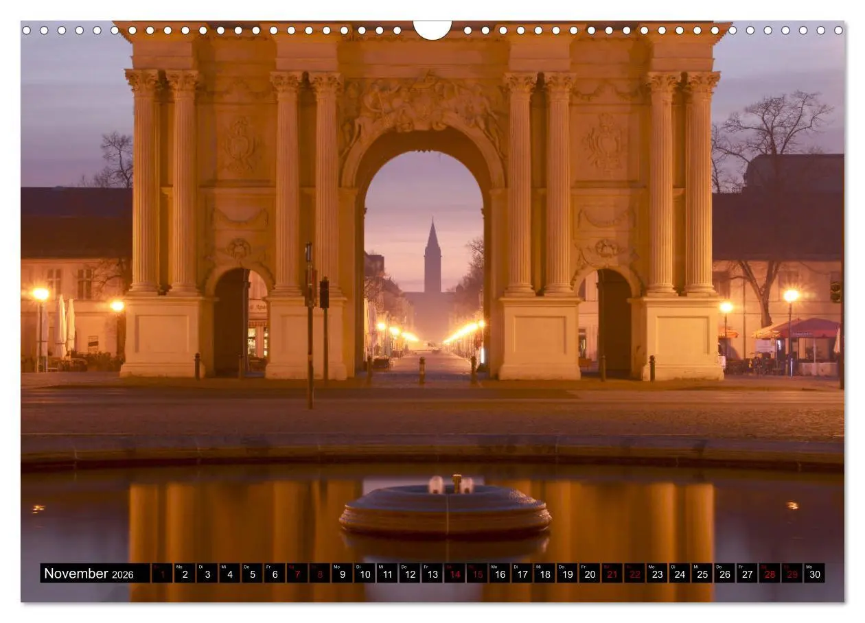 Bild: 9783457772911 | Potsdam zwischen Nacht und blauer Stunde (Wandkalender 2026 DIN A3...