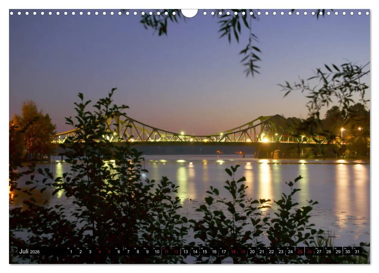 Bild: 9783457772911 | Potsdam zwischen Nacht und blauer Stunde (Wandkalender 2026 DIN A3...