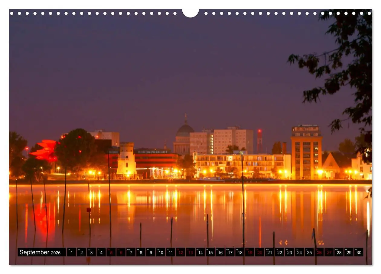 Bild: 9783457772911 | Potsdam zwischen Nacht und blauer Stunde (Wandkalender 2026 DIN A3...