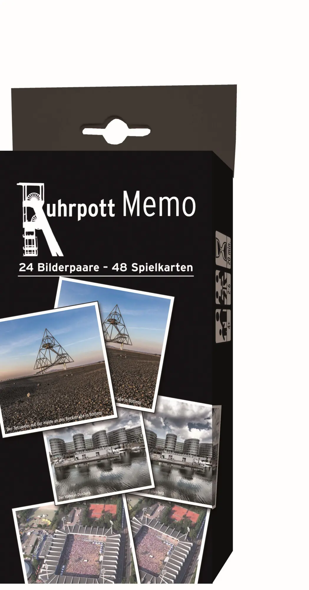 Cover: 4260029823011 | Ruhrpott Memo | 30 Minuten, 2-6 Spieler | Spiel | RUHMEMO | Deutsch