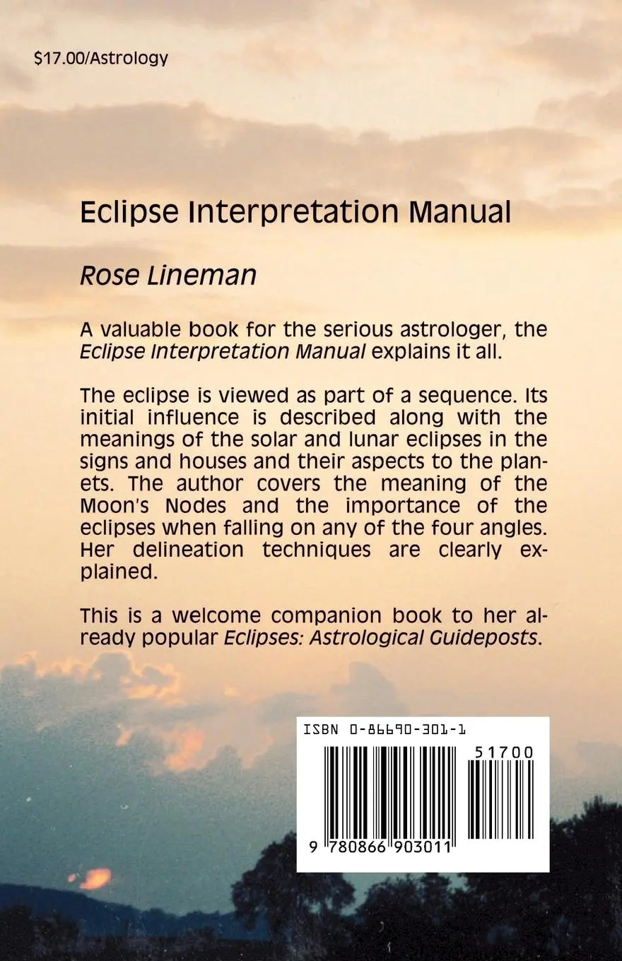 Rückseite: 9780866903011 | Eclipse Interpretation Manual | Rose Lineman | Taschenbuch | Englisch