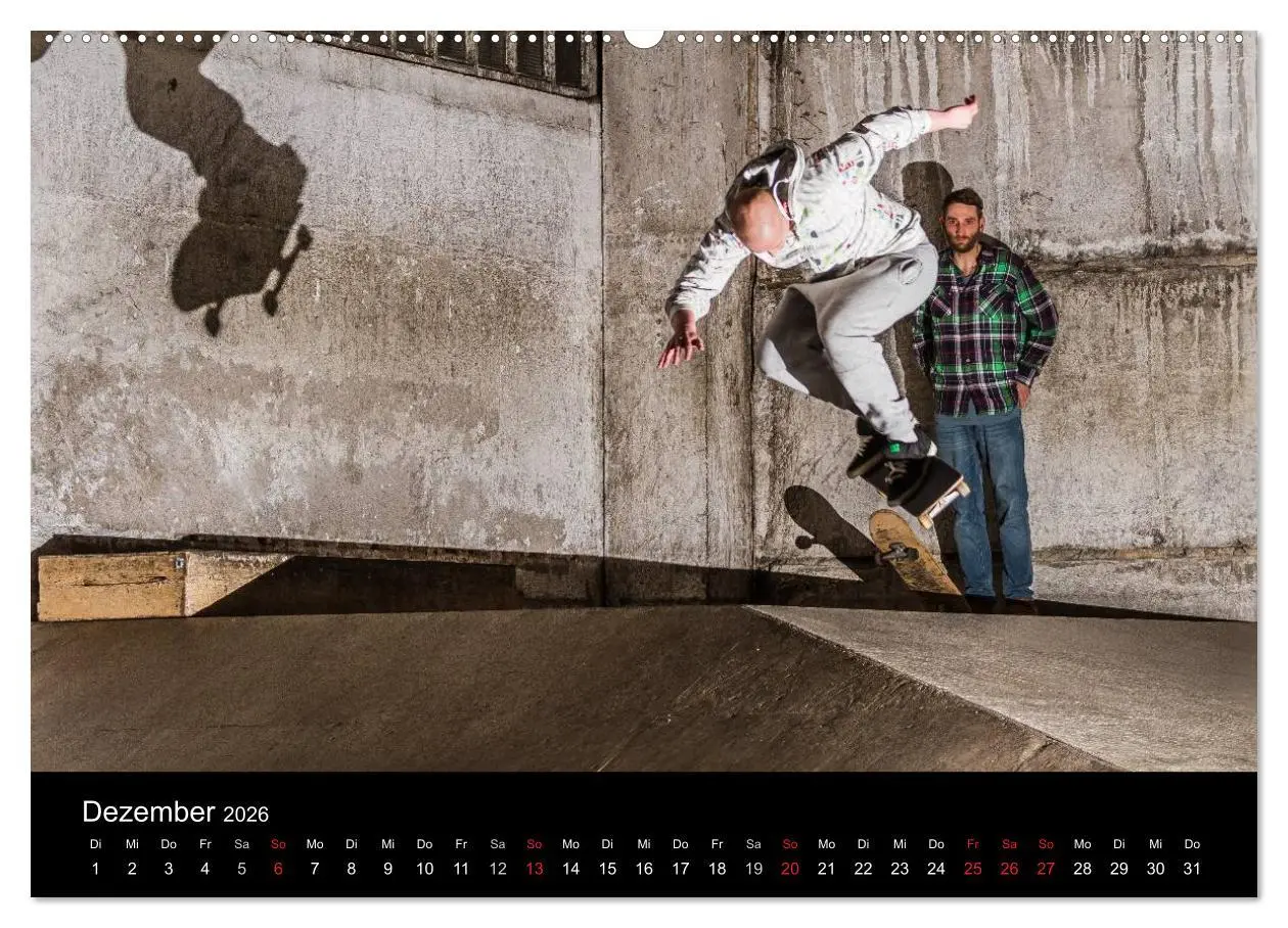Bild: 9783516133011 | it's SKATEBOARDING (hochwertiger Premium Wandkalender 2026 DIN A2...