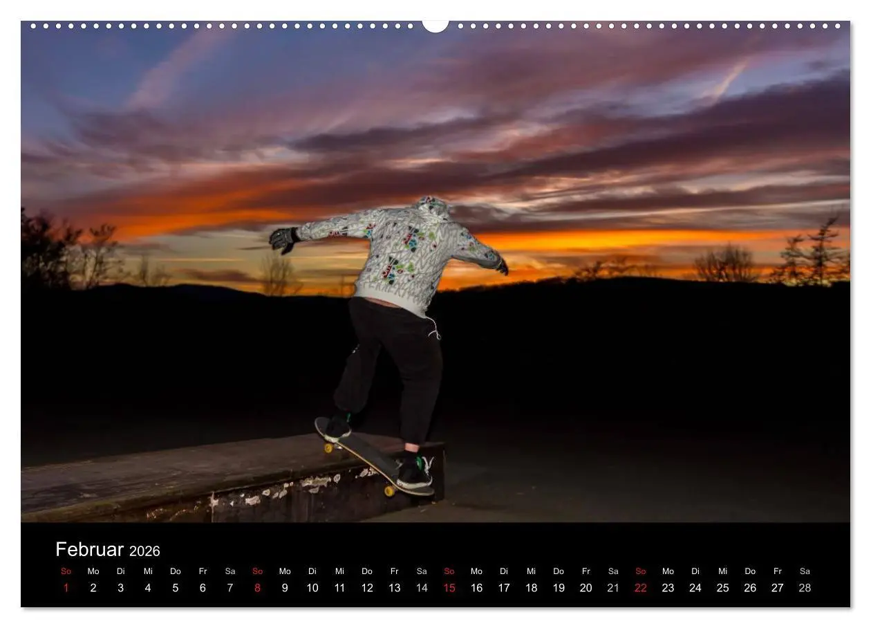 Bild: 9783516133011 | it's SKATEBOARDING (hochwertiger Premium Wandkalender 2026 DIN A2...