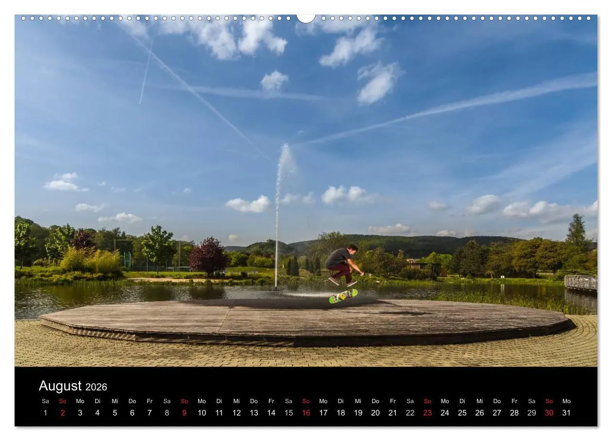 Bild: 9783516133011 | it's SKATEBOARDING (hochwertiger Premium Wandkalender 2026 DIN A2...
