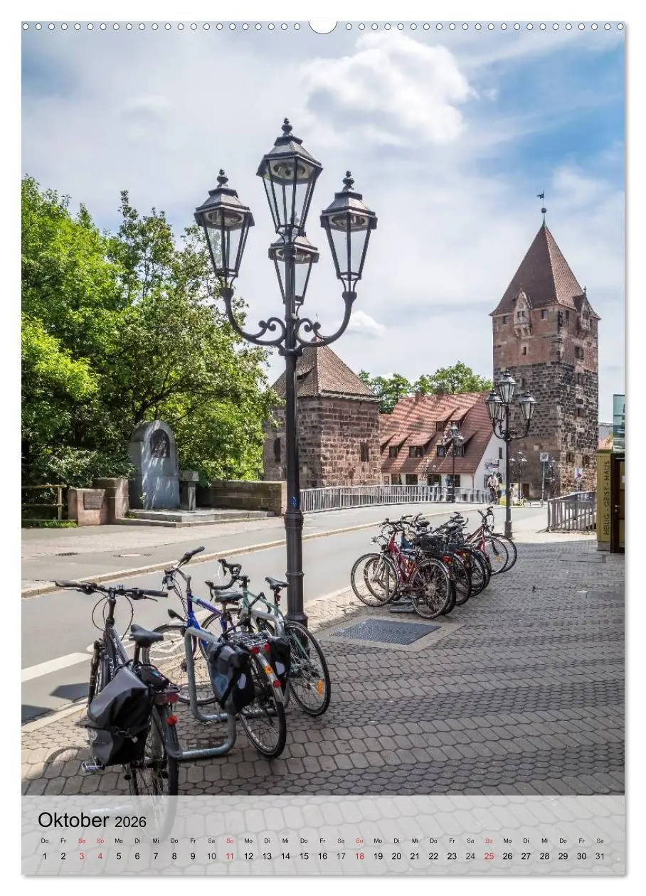 Bild: 9783516443011 | NÜRNBERG Charmante Altstadt (hochwertiger Premium Wandkalender 2026...