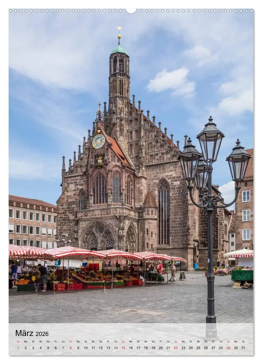 Bild: 9783516443011 | NÜRNBERG Charmante Altstadt (hochwertiger Premium Wandkalender 2026...