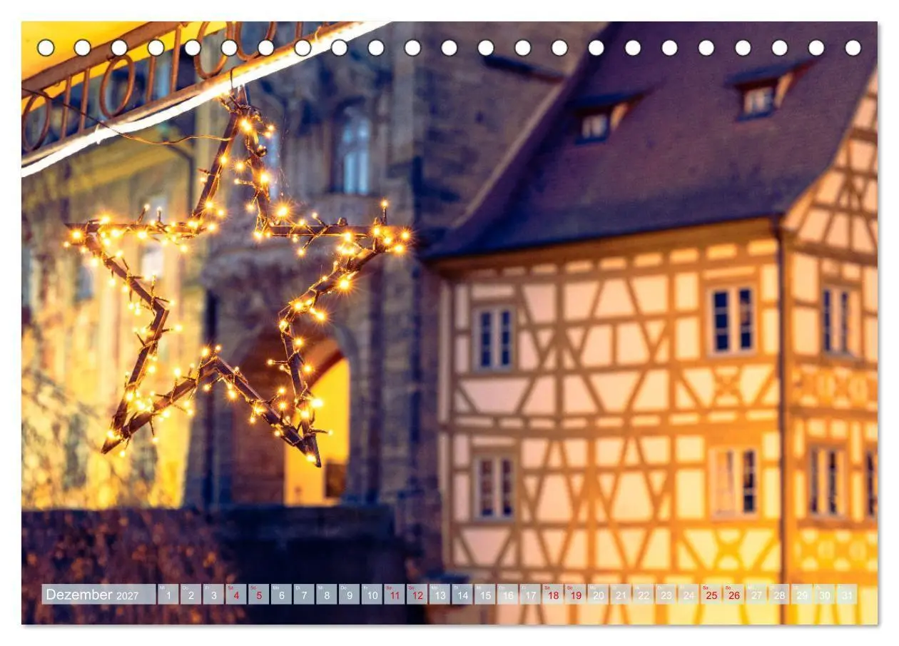 Bild: 9783516993011 | Unterwegs in Bamberg (Tischkalender 2027 DIN A5 quer), CALVENDO...