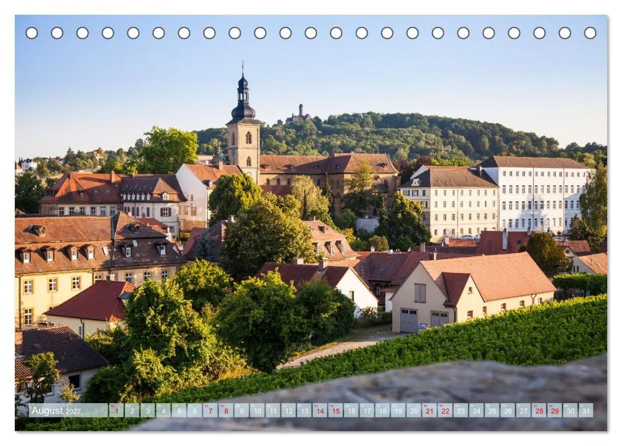 Bild: 9783516993011 | Unterwegs in Bamberg (Tischkalender 2027 DIN A5 quer), CALVENDO...
