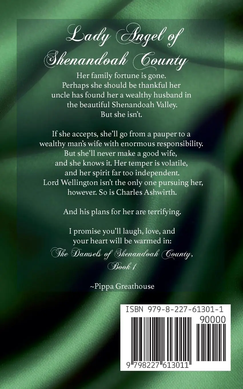 Rückseite: 9798227613011 | Lady Angel of Shenandoah County | Pippa Greathouse | Taschenbuch