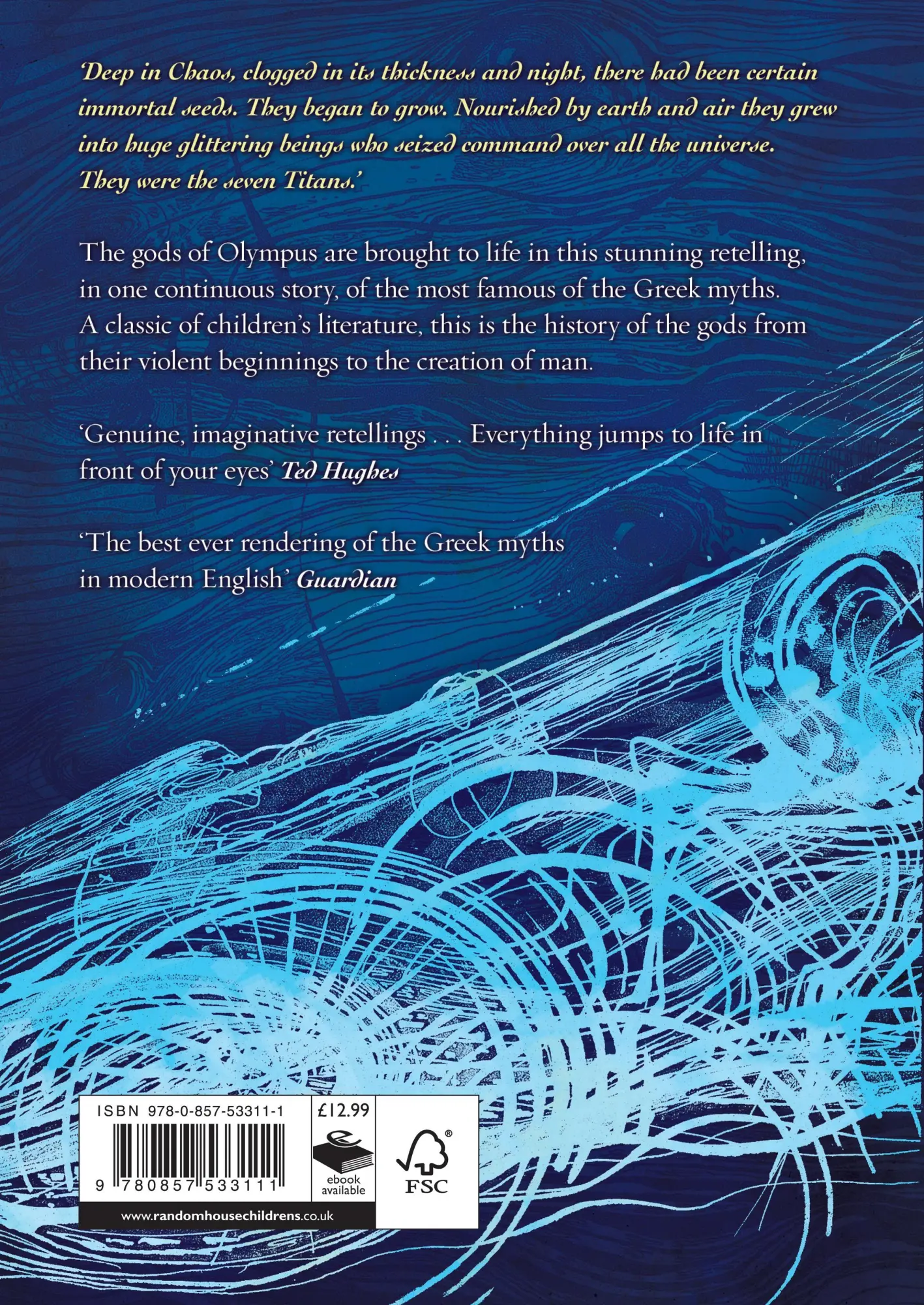 Rückseite: 9780857533111 | God Beneath the Sea | Leon Garfield (u. a.) | Taschenbuch | Englisch