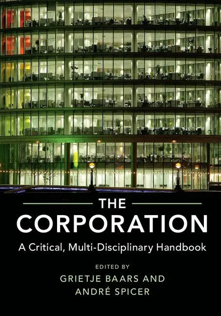 Cover: 9781107073111 | The Corporation | Grietje Baars (u. a.) | Buch | Englisch | 2019