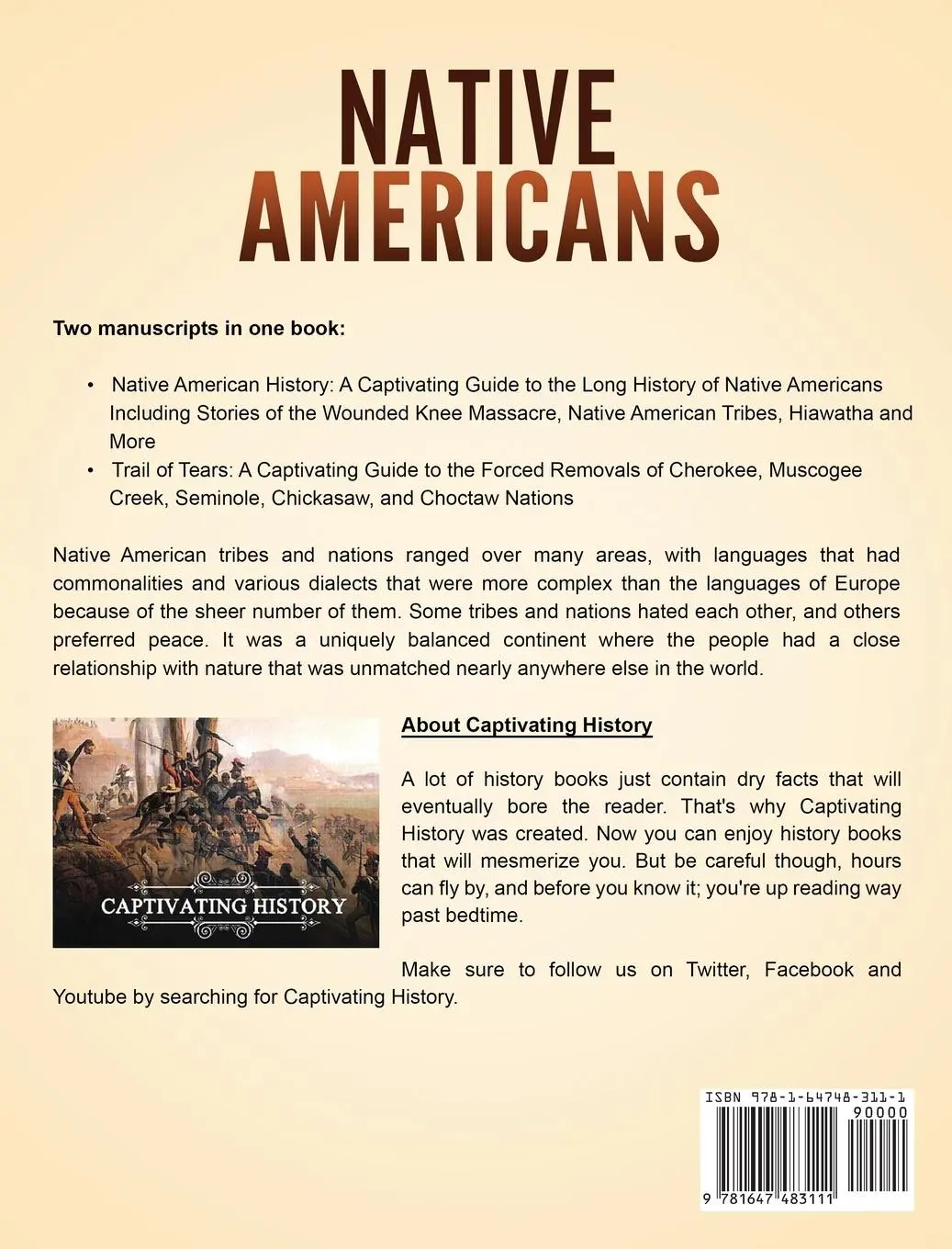 Rückseite: 9781647483111 | Native Americans | Captivating History | Buch | Gebunden | Englisch