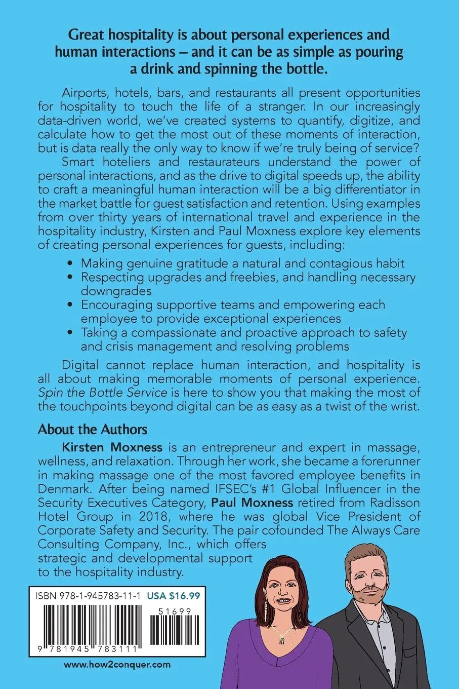 Rückseite: 9781945783111 | Spin the Bottle Service | Hospitality in the Age of AI | Taschenbuch