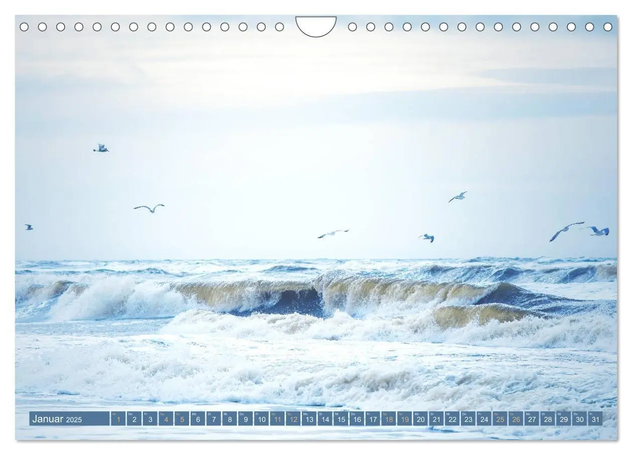Bild: 9783435253111 | Jutland - Dänemarks Nordseeküste (Wandkalender 2025 DIN A4 quer),...