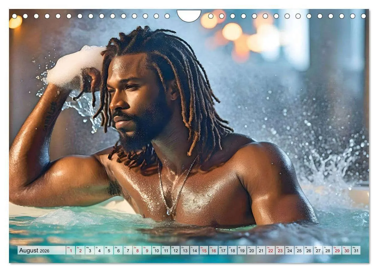 Bild: 9783457273111 | Heiße Kerle im Badeschaum - Muskeln, Tattoos und Wasserspiele...