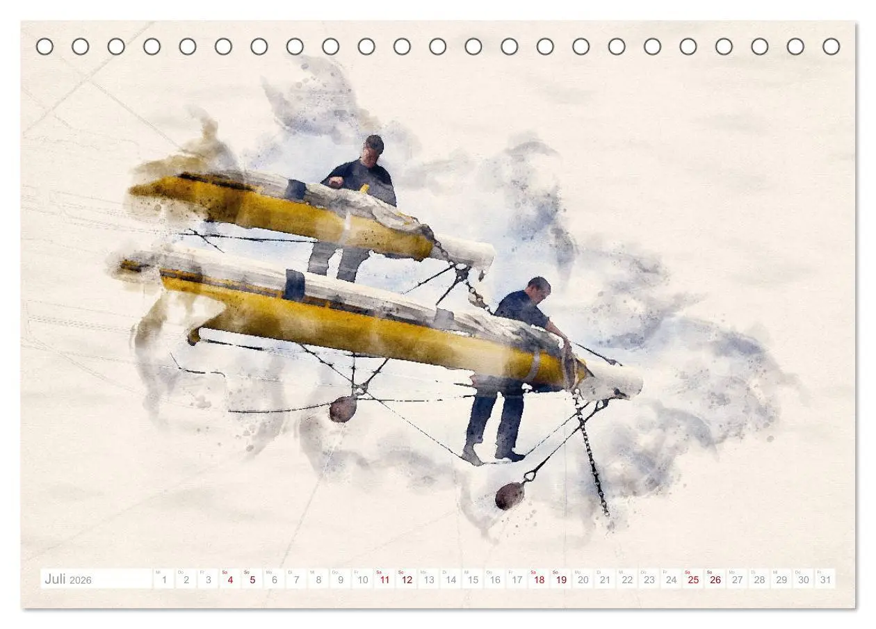Bild: 9783457653111 | Künstlerische Ansichten der Gorch Fock (Tischkalender 2026 DIN A5...