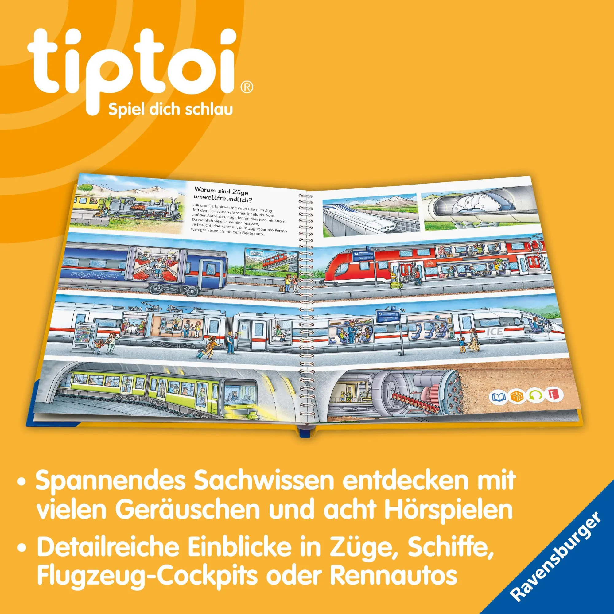 Bild: 9783473493111 | tiptoi® Wieso? Weshalb? Warum? - Faszinierende Fahrzeuge | Heike Tober