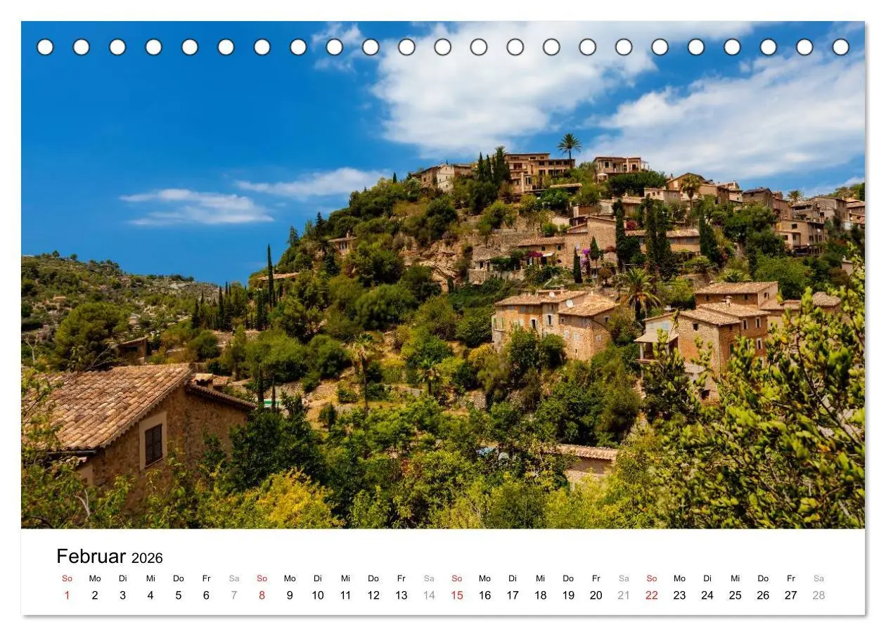 Bild: 9783516123111 | Mallorca - Trauminsel des Südens (Tischkalender 2026 DIN A5 quer),...
