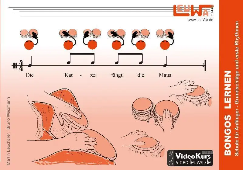 Cover: 9783940533111 | Bongos lernen | Schule für Anfänger - Grundschläge und erste Rhythmen