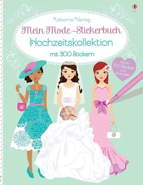 Cover: 9781782323211 | Mein Mode-Stickerbuch: Hochzeitskollektion | Fiona Watt | Taschenbuch