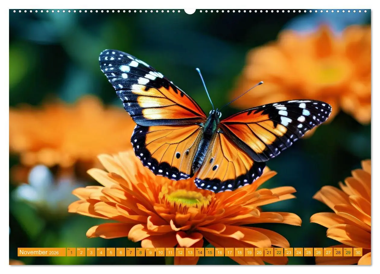 Bild: 9783457403211 | Filigrane Leichtigkeit - Schmetterlinge (Wandkalender 2026 DIN A2...