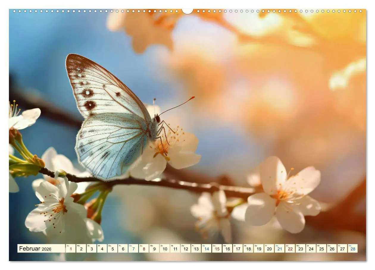 Bild: 9783457403211 | Filigrane Leichtigkeit - Schmetterlinge (Wandkalender 2026 DIN A2...