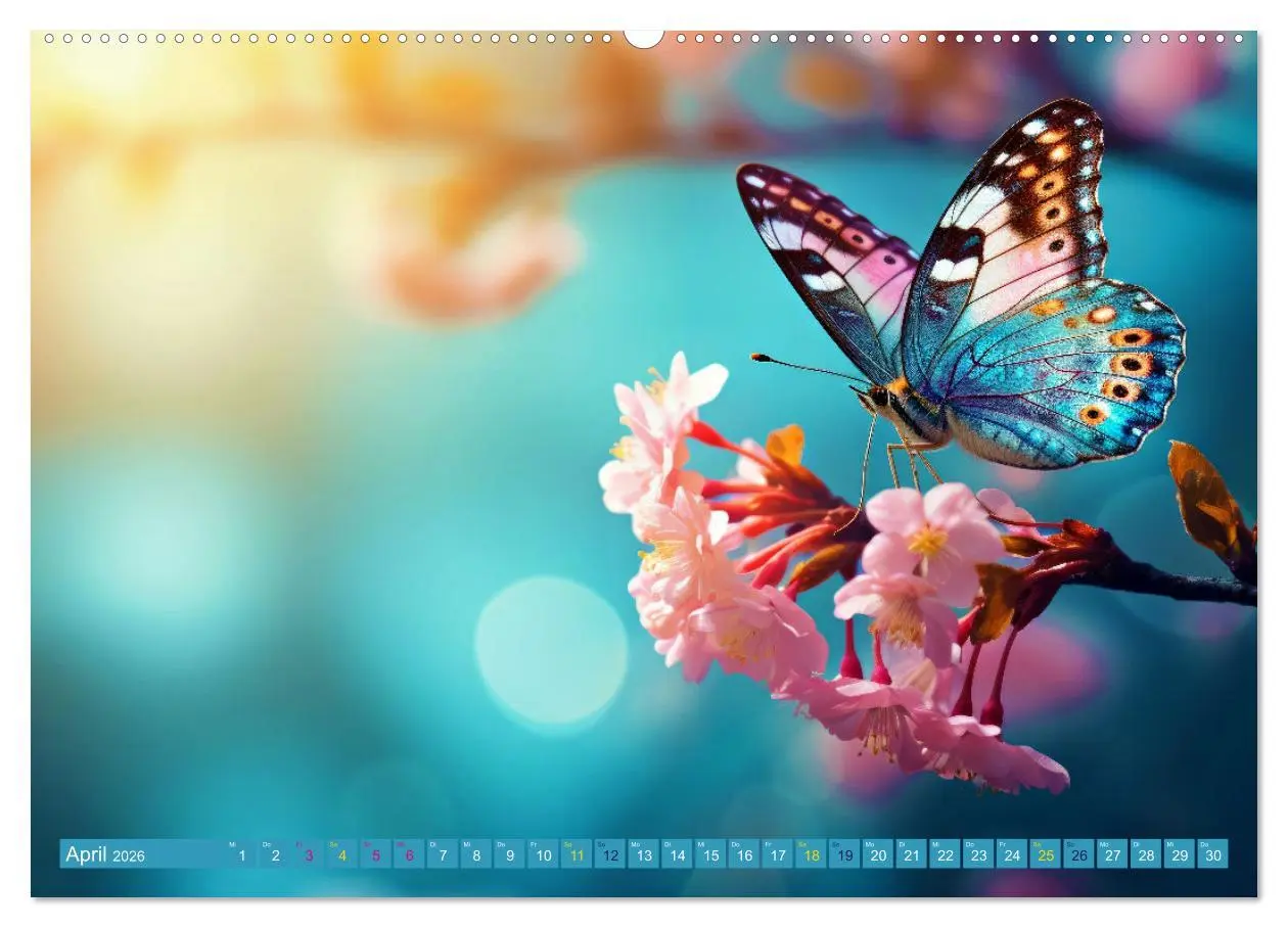 Bild: 9783457403211 | Filigrane Leichtigkeit - Schmetterlinge (Wandkalender 2026 DIN A2...