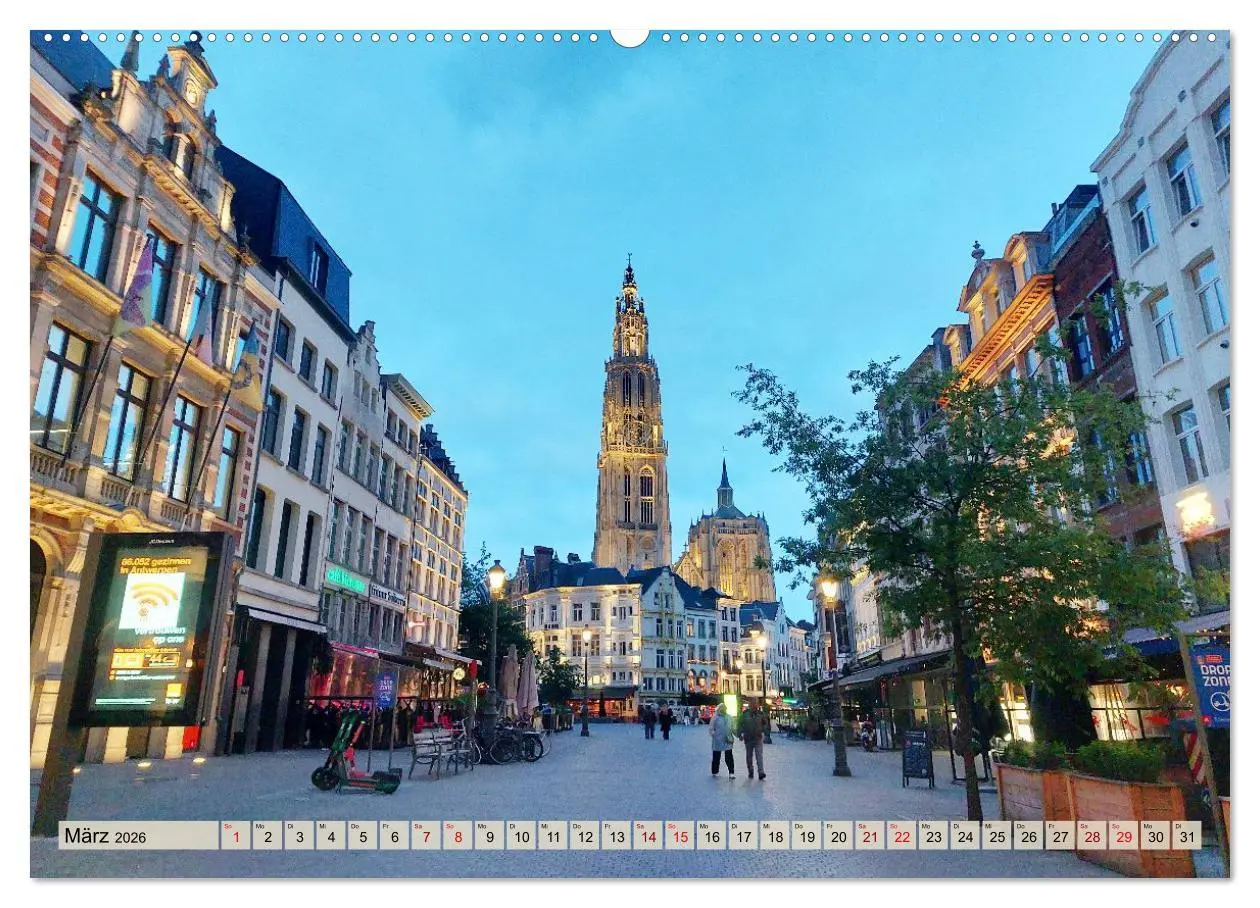 Bild: 9783516593211 | Antwerpen - Faszinierende Großstadt (Wandkalender 2026 DIN A2...