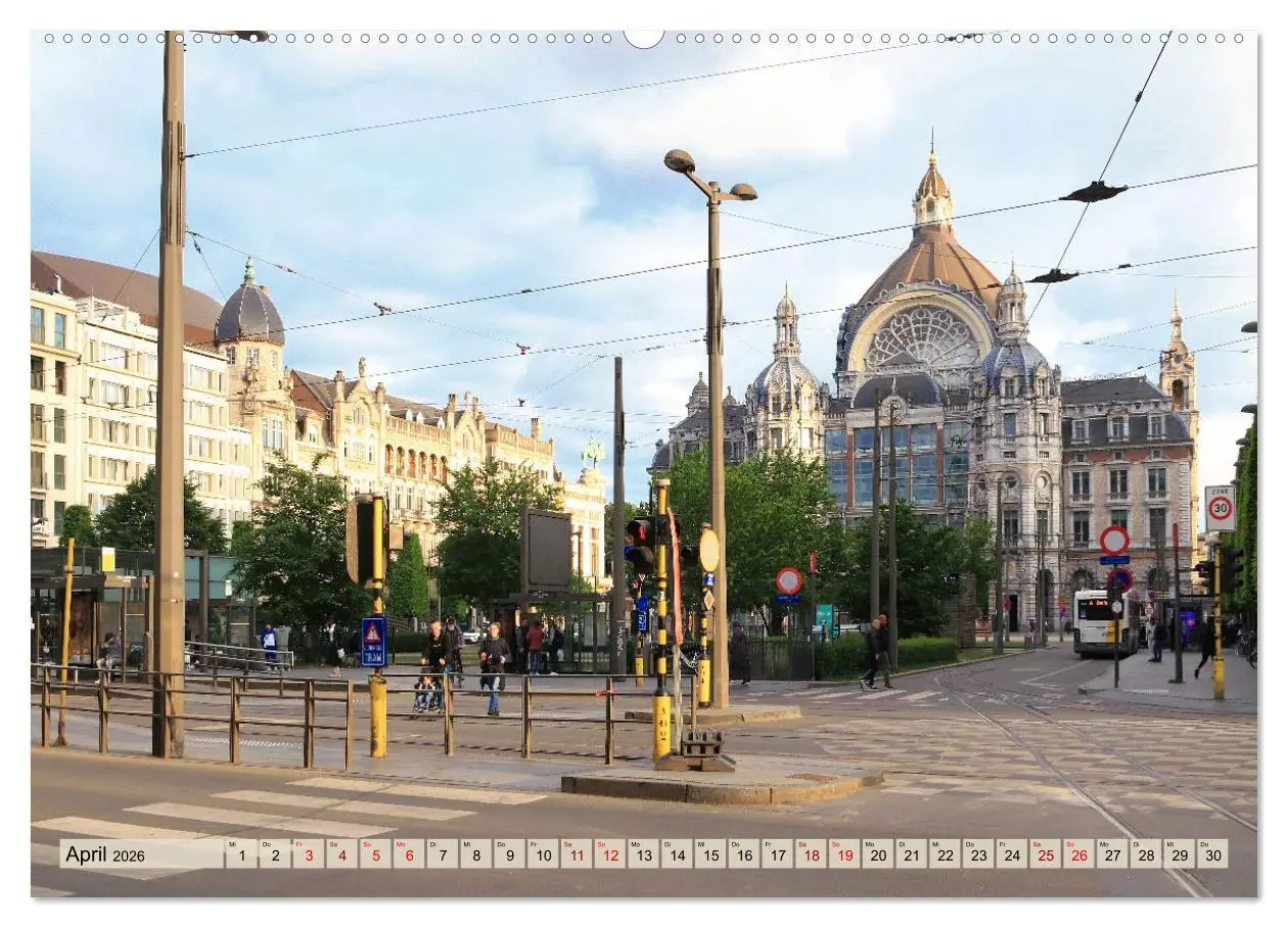 Bild: 9783516593211 | Antwerpen - Faszinierende Großstadt (Wandkalender 2026 DIN A2...