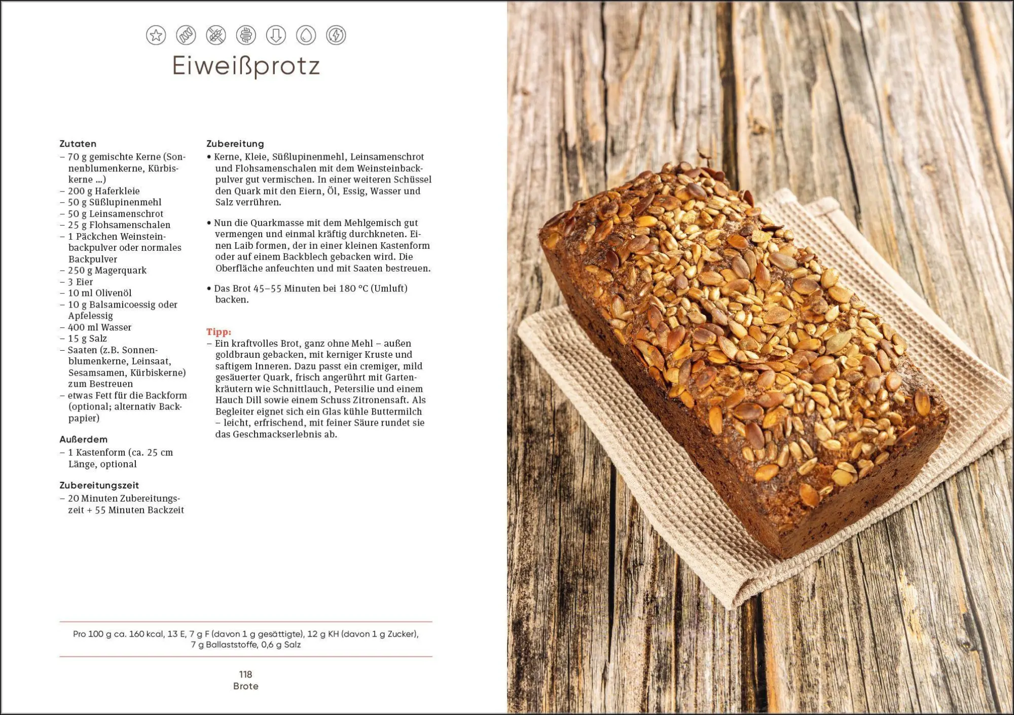 Bild: 9783517103211 | Fit &amp; schlank mit Brot | Michaela Axt-Gadermann (u. a.) | Taschenbuch
