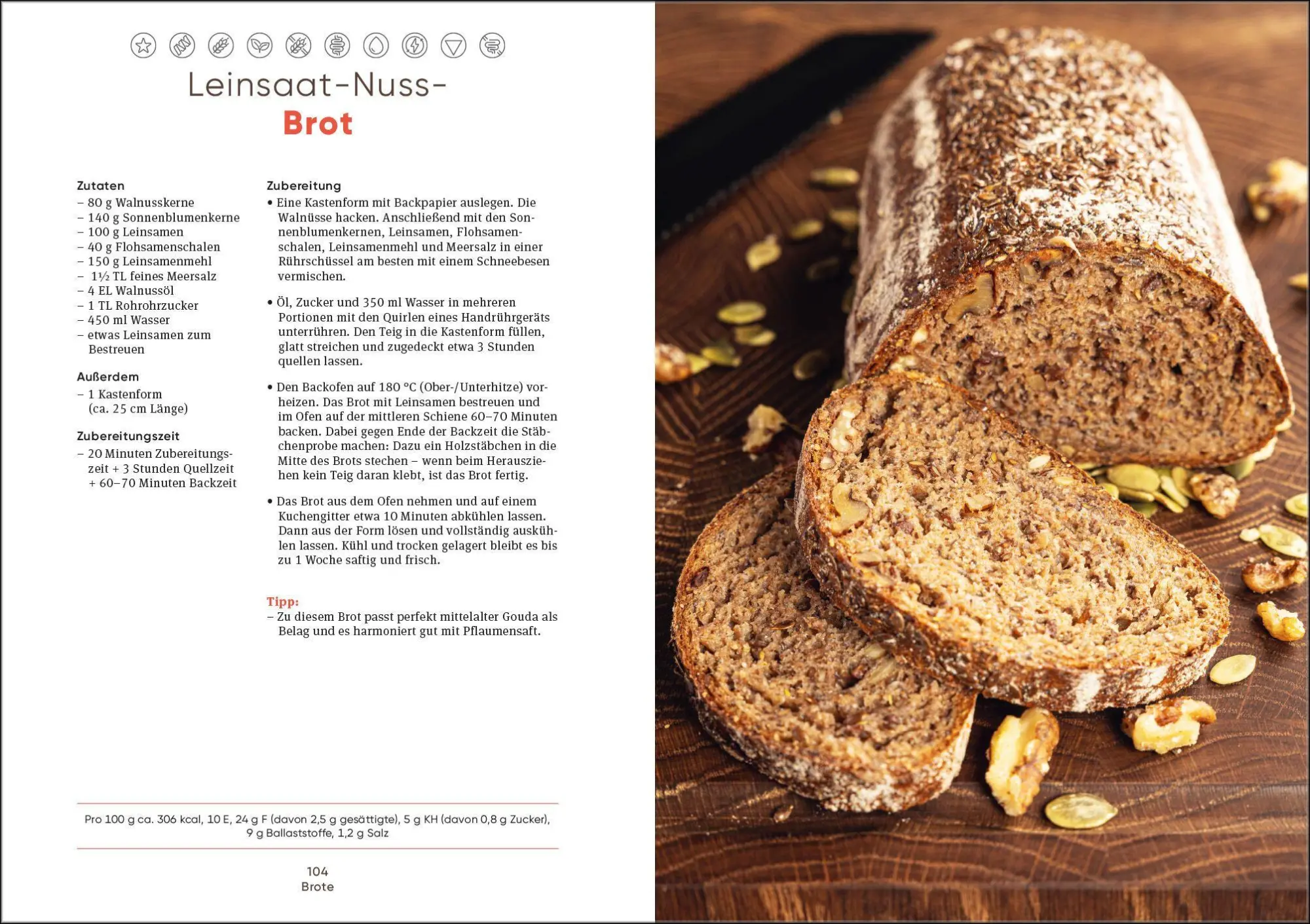 Bild: 9783517103211 | Fit &amp; schlank mit Brot | Michaela Axt-Gadermann (u. a.) | Taschenbuch