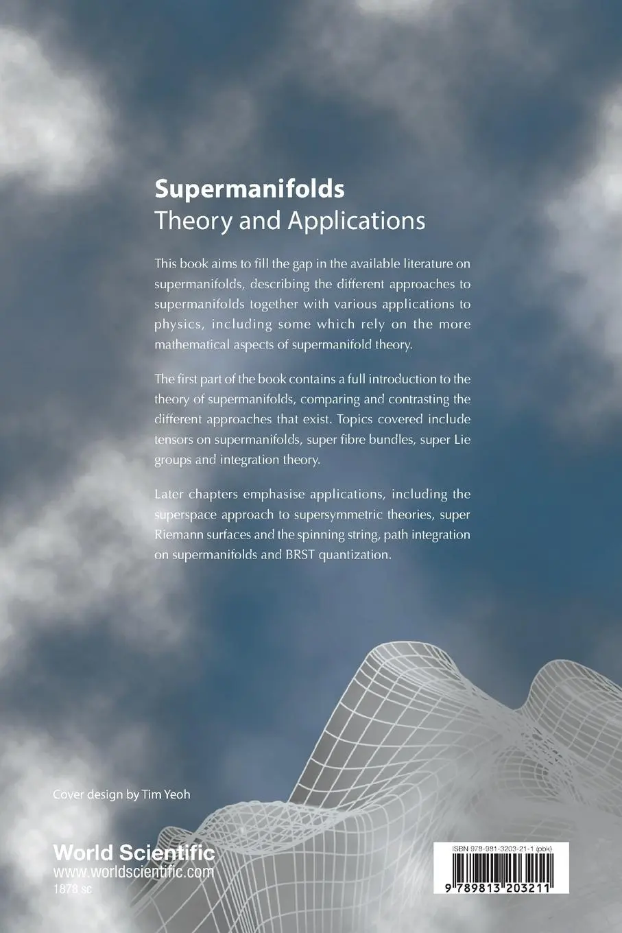 Rückseite: 9789813203211 | SUPERMANIFOLDS | THEORY &amp; APPLICATIONS | Rogers Alice | Taschenbuch