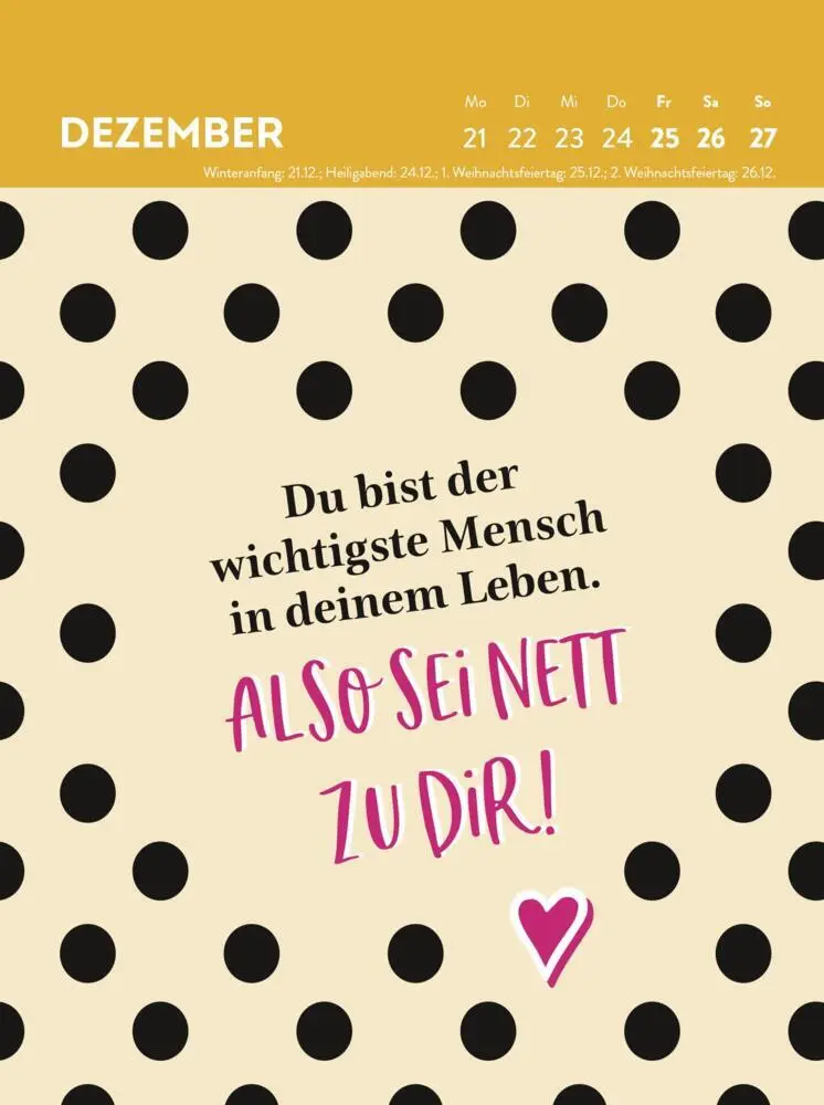 Bild: 4036442013311 | Wochenkalender 2026: Frauen sind großartig! Von perfekt war nie die...