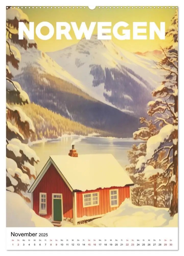 Bild: 9783383763311 | Reise in die 50er Jahre. Vintage Travel Poster. (Wandkalender 2025...