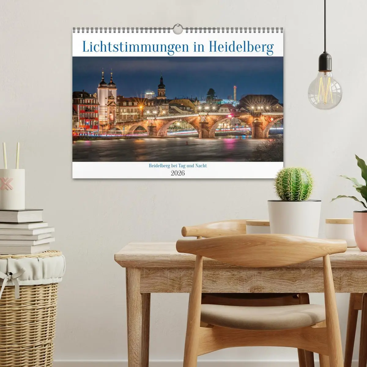 Bild: 9783457253311 | Lichtstimmungen in Heidelberg (Wandkalender 2026 DIN A3 quer),...