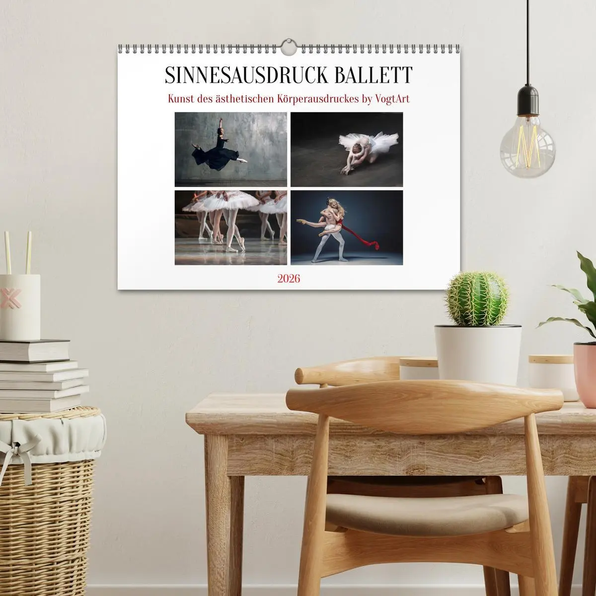 Bild: 9783457563311 | Sinneseindrücke Ballett (Wandkalender 2026 DIN A3 quer), CALVENDO...