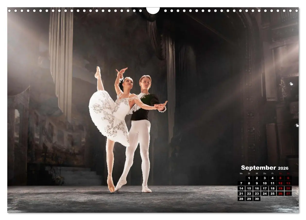 Bild: 9783457563311 | Sinneseindrücke Ballett (Wandkalender 2026 DIN A3 quer), CALVENDO...
