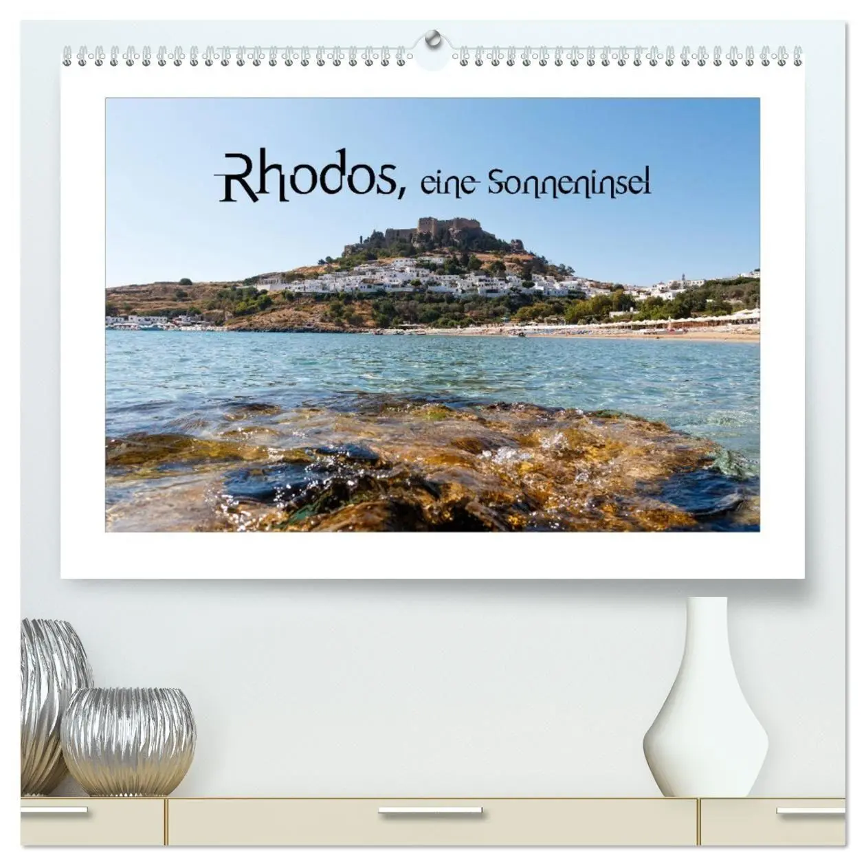 Cover: 9783457703311 | Rhodos, eine Sonneninsel (hochwertiger Premium Wandkalender 2026...