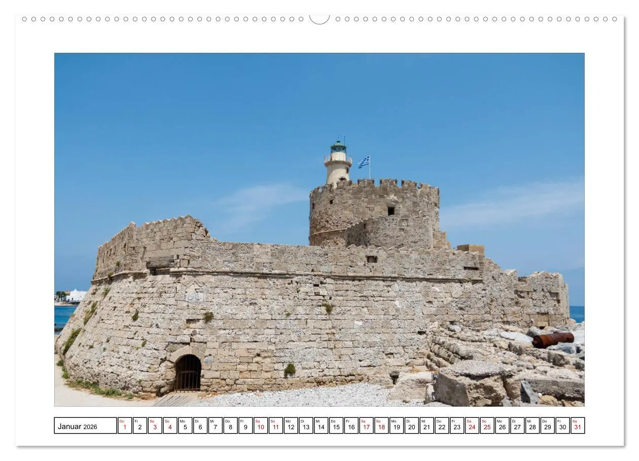 Bild: 9783457703311 | Rhodos, eine Sonneninsel (hochwertiger Premium Wandkalender 2026...