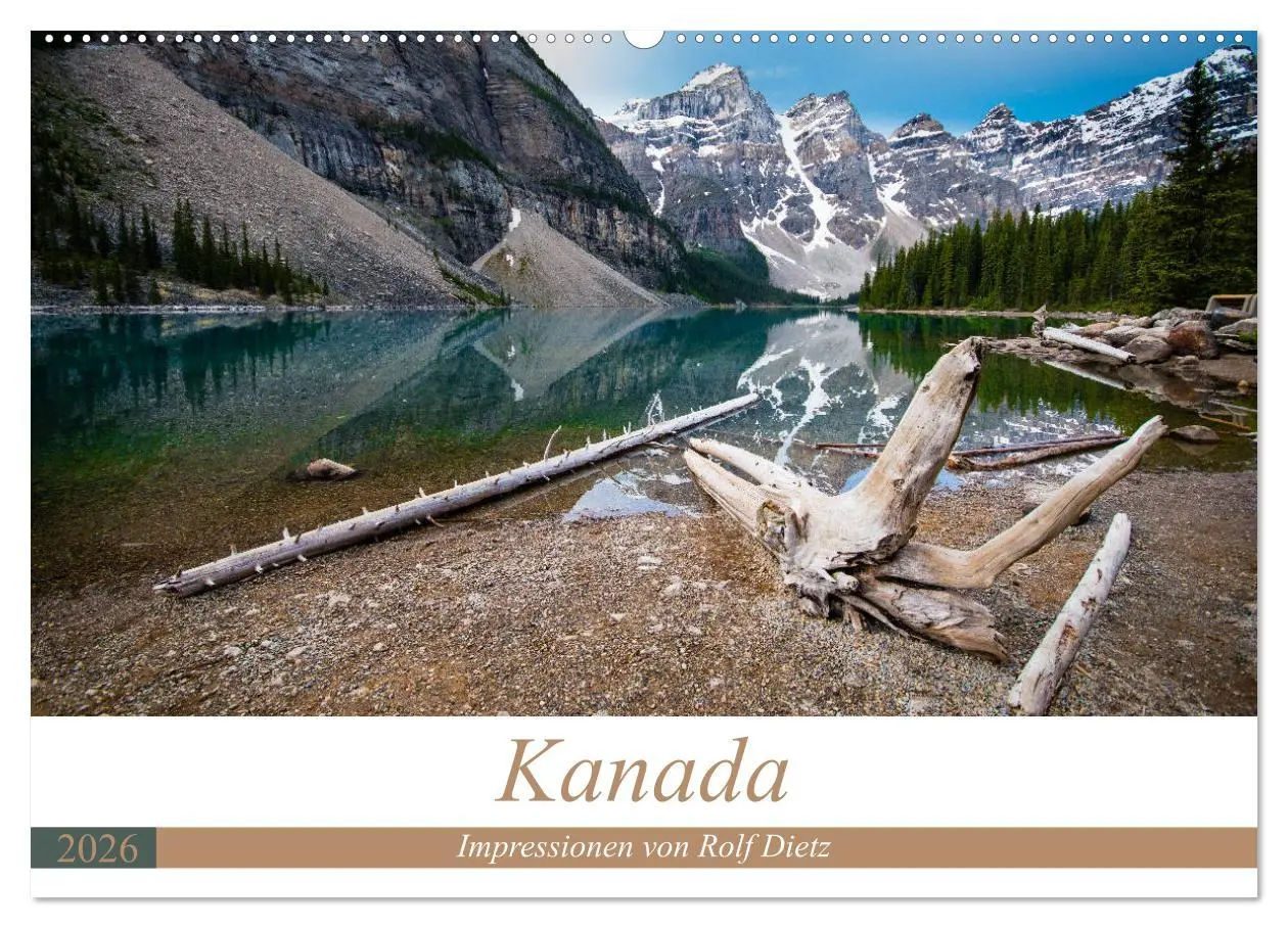 Cover: 9783457873311 | Kanada - Impressionen von Rolf Dietz (Wandkalender 2026 DIN A2...