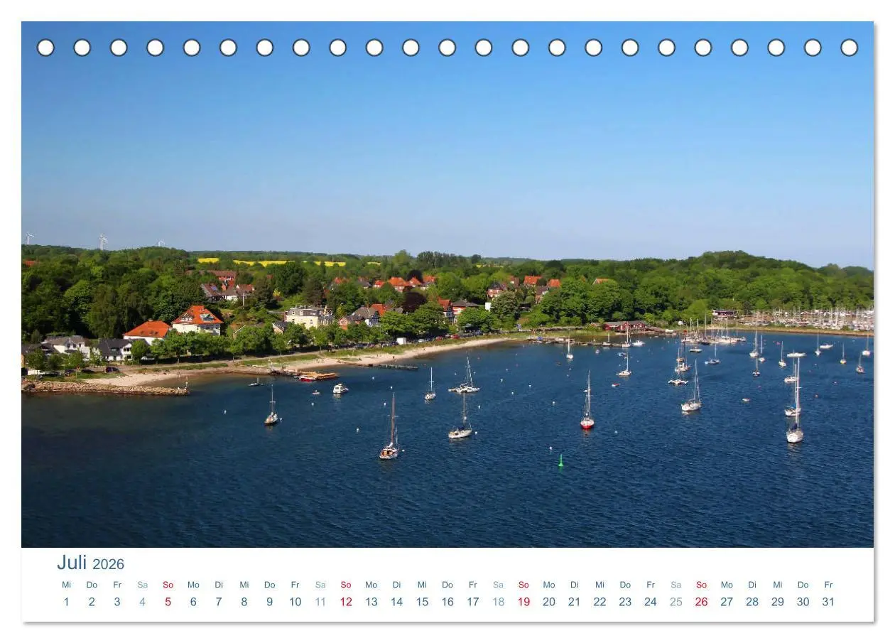 Bild: 9783516103311 | Eckernförde 2026. Impressionen rund um den Hafen (Tischkalender...