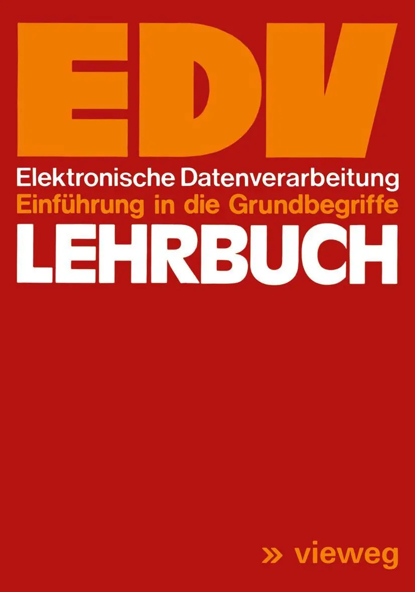 Cover: 9783528083311 | Lehrbuch EDV | Roswitha Engelbrecht | Taschenbuch | 336 S. | Deutsch